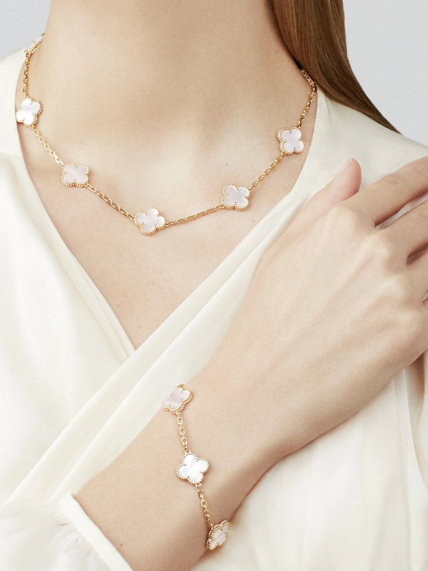 DUO Pulsera y Collar Van Cleef