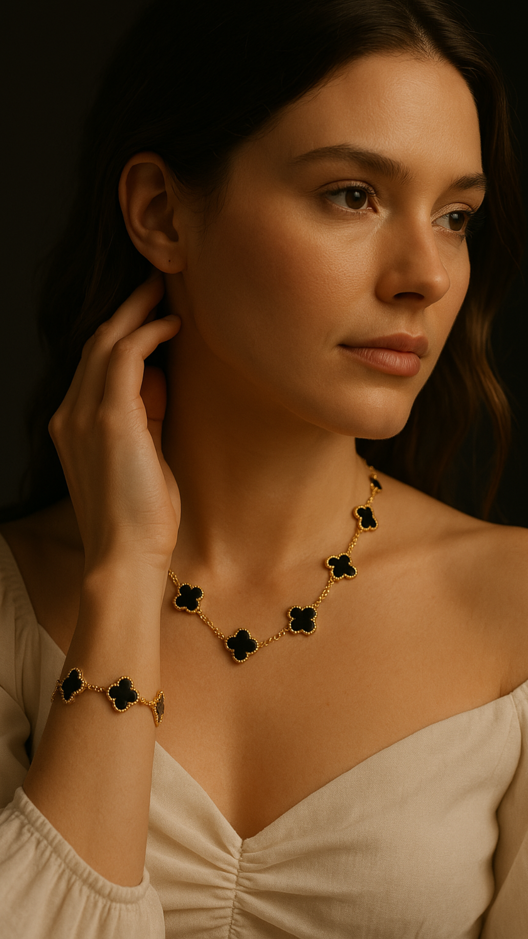 DUO Pulsera y Collar Van Cleef